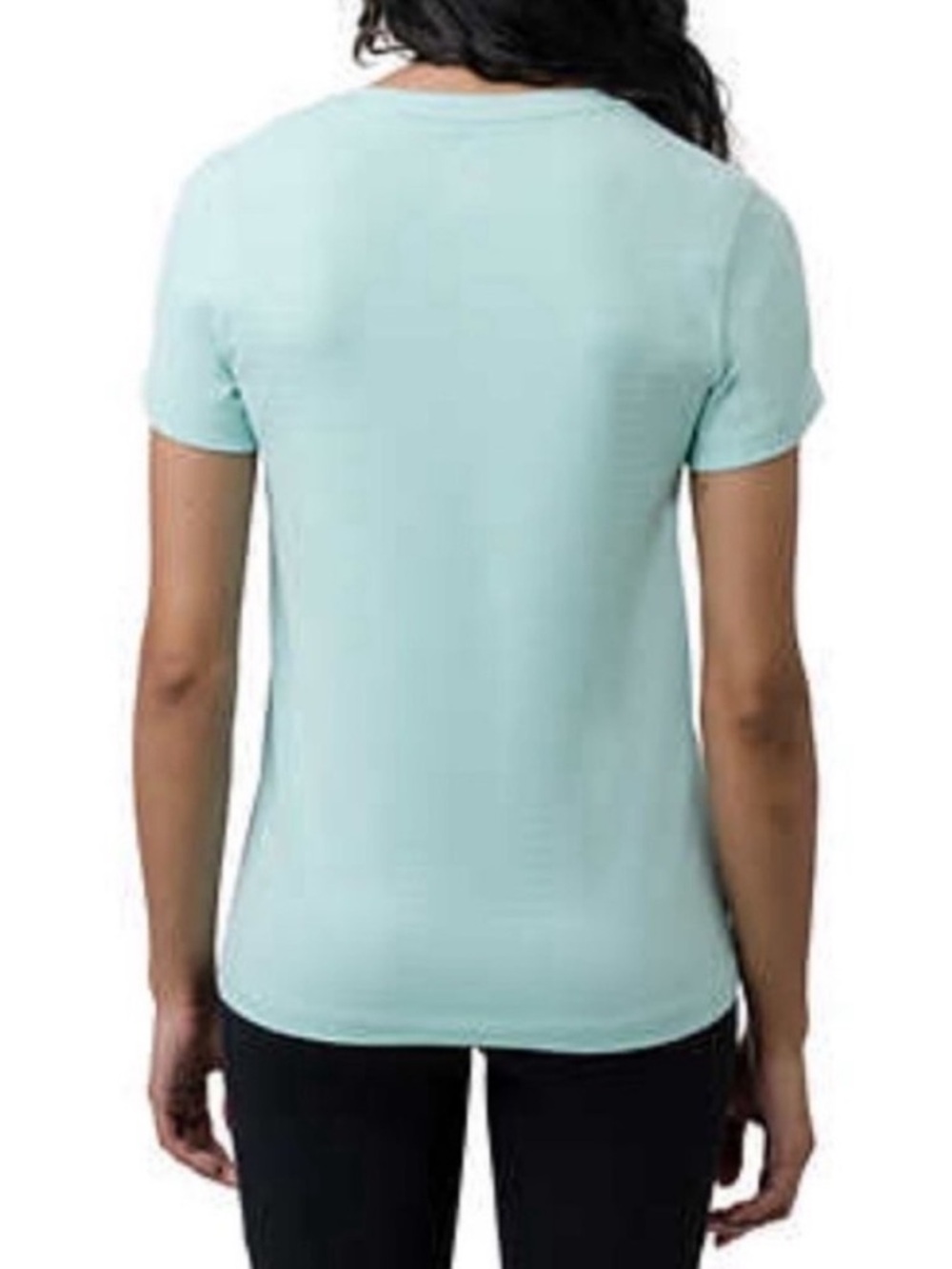 🌸2/$12🌸 Tuff Athletics Seamless Tee Teal Large - Picture 3 of 13